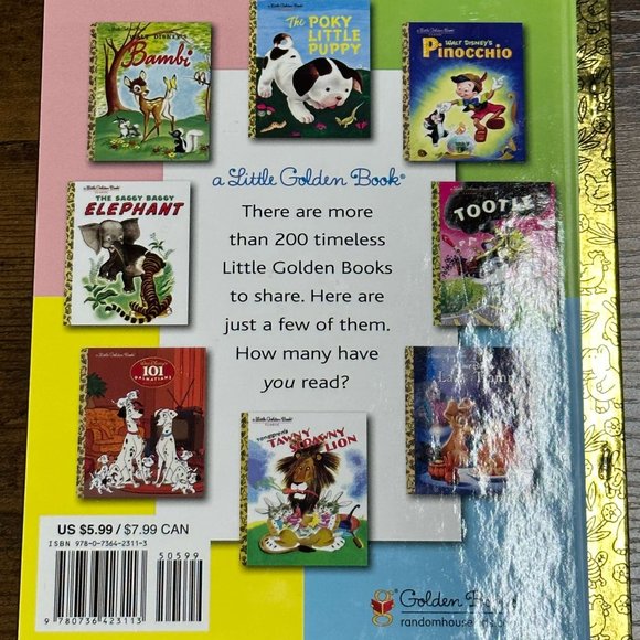 Disney Book Kids Scamp Children’s Classic Golden Books 2004 Lady & The Tramp - Picture 2 of 3